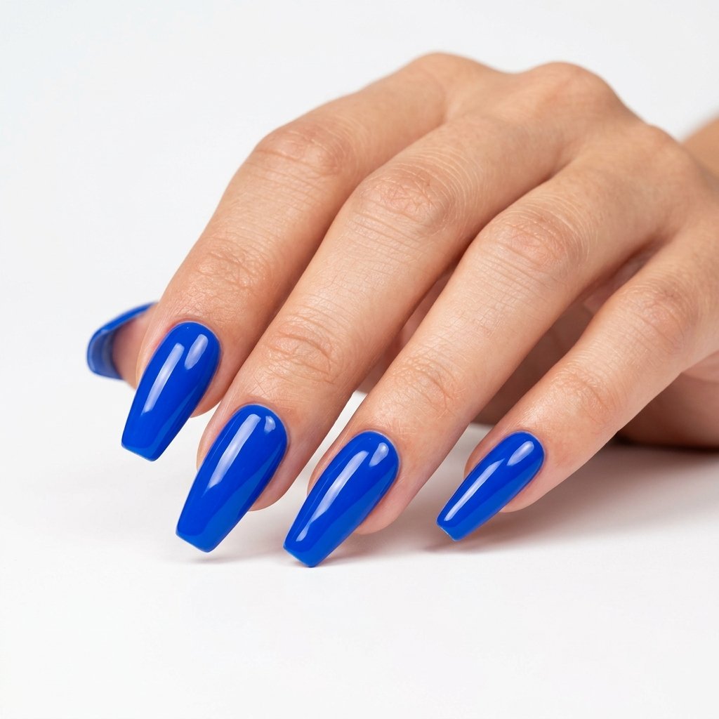 Bold Color Nails Gel