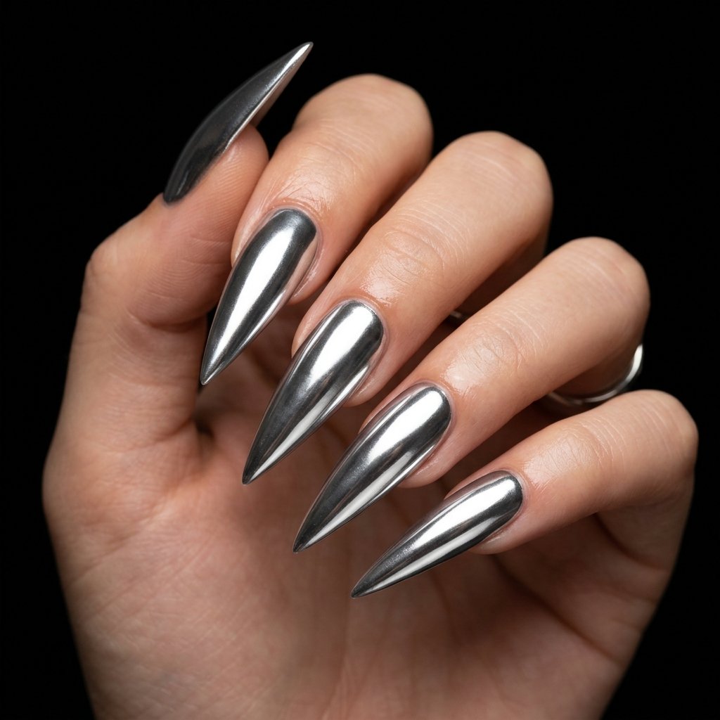 Chrome Nails Gel