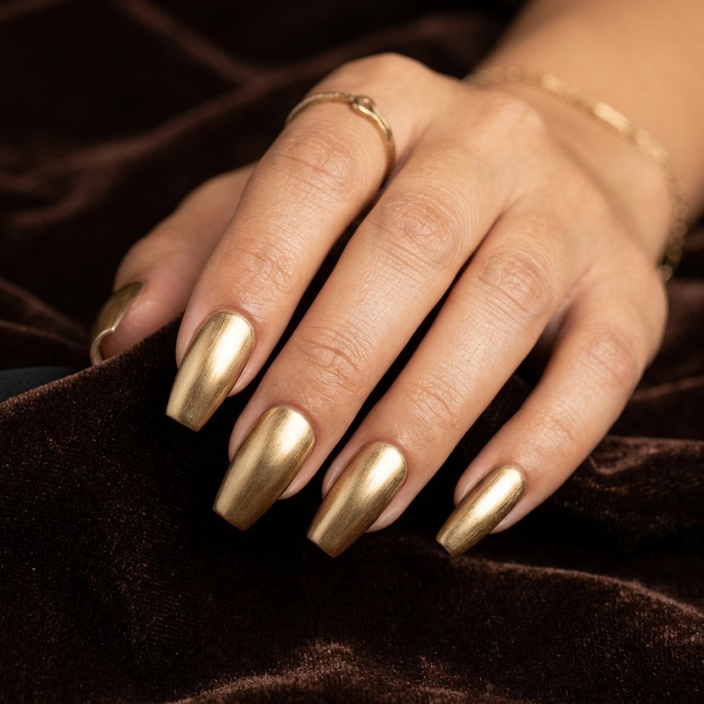 Metallic Nails 2026 trends Ideas