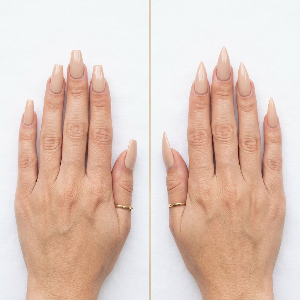 30 Nails Stiletto Ideas: Bold and Beautiful Looks to Inspire Your Next Manicure 10 Coffin Vs Stiletto Nails Ideas