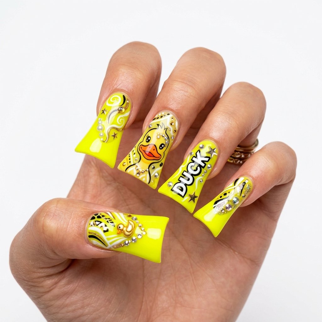 Duck Nail Shape Ideas