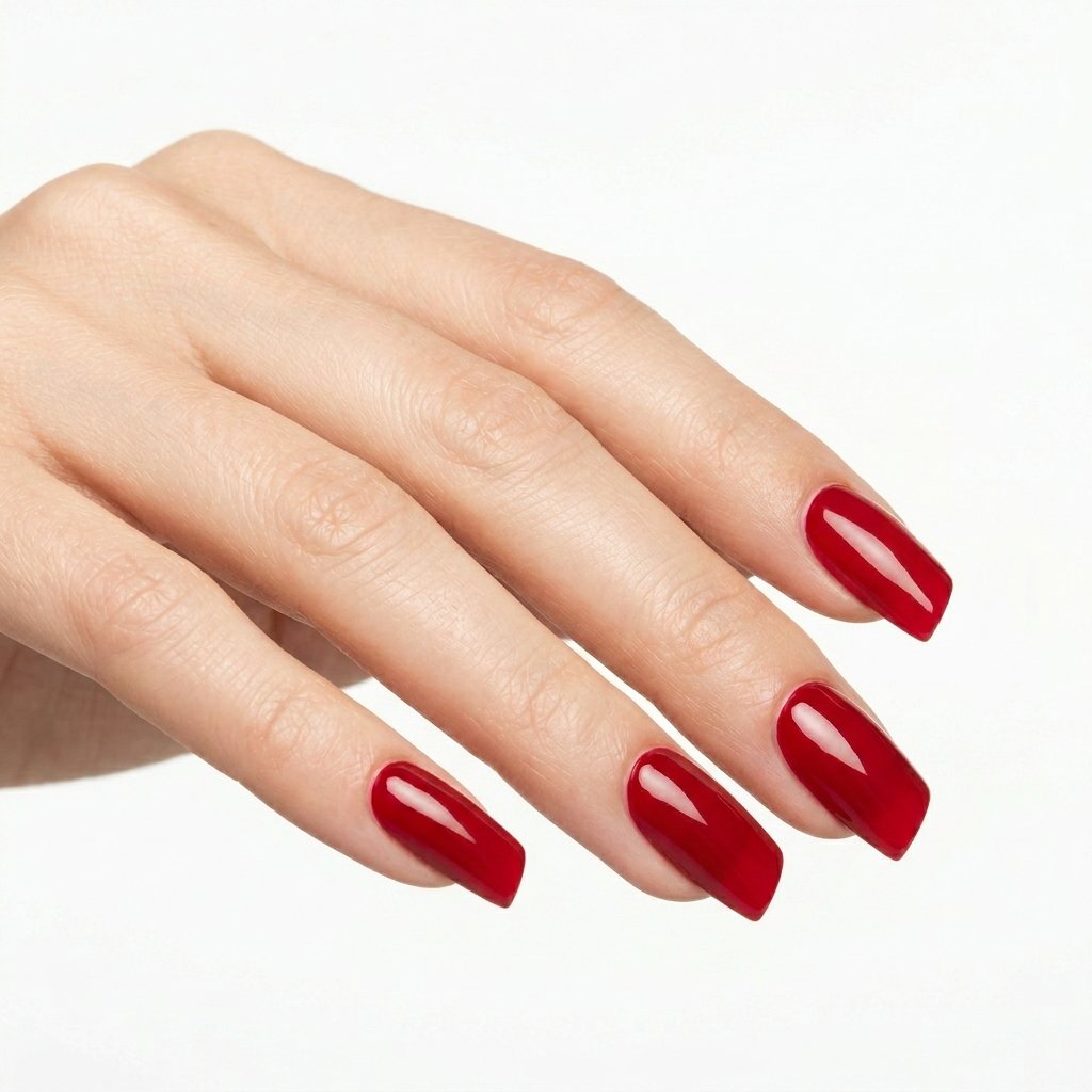 Lipstick Nail Shape Ideas