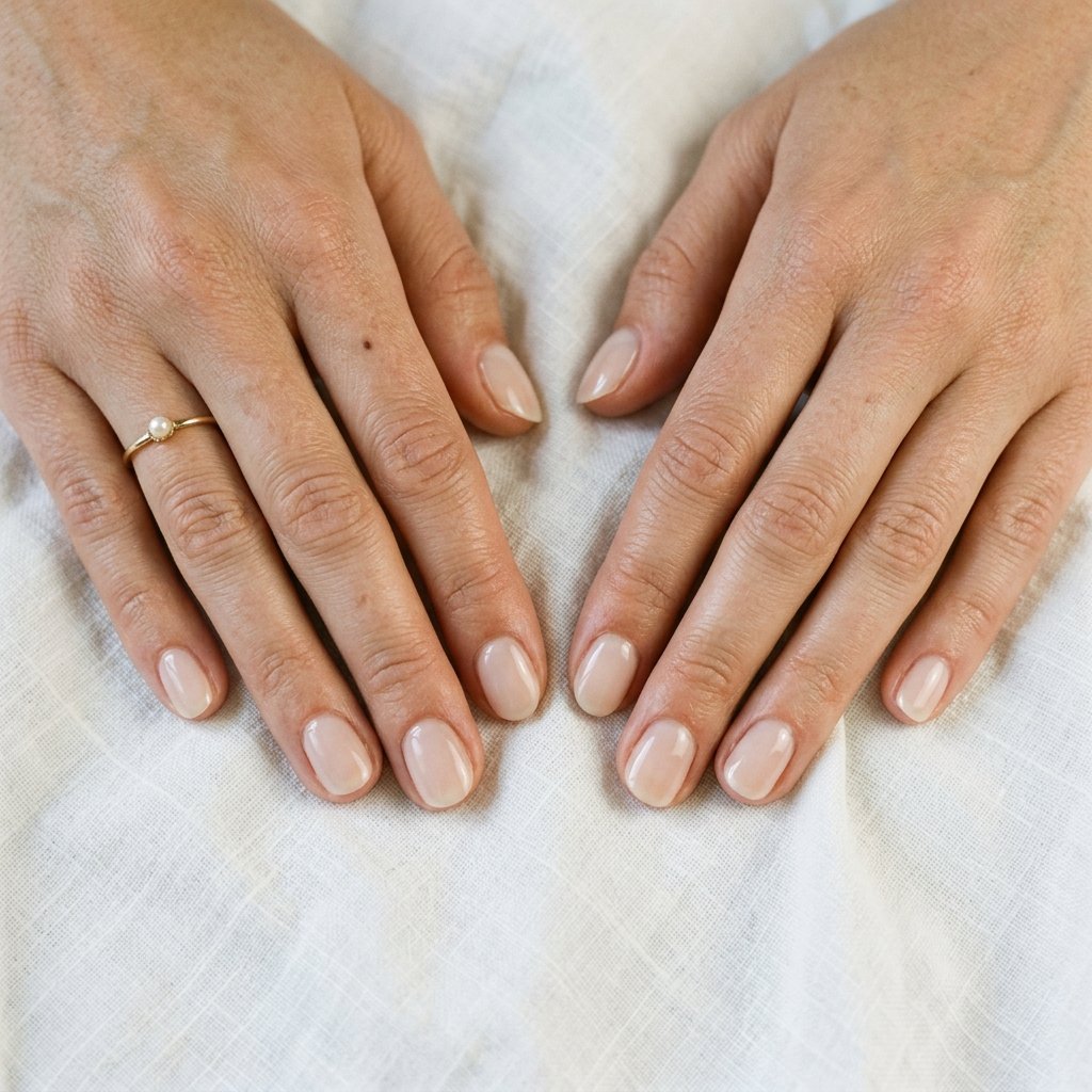 Soft, Glazed & Gorgeous:30 Milky Nails Ideas for Every Mood and Season 26 Milky Everyday Nails Ideas