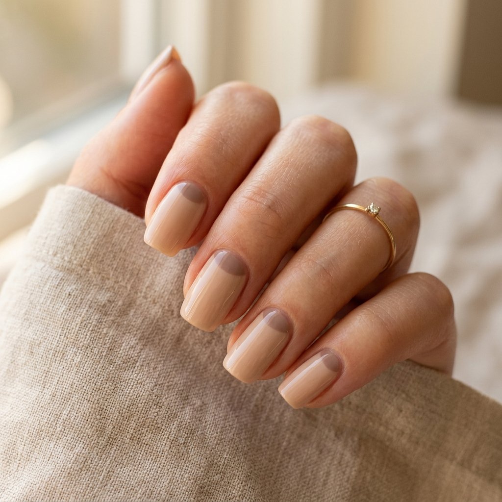Natural Nail Design Idea