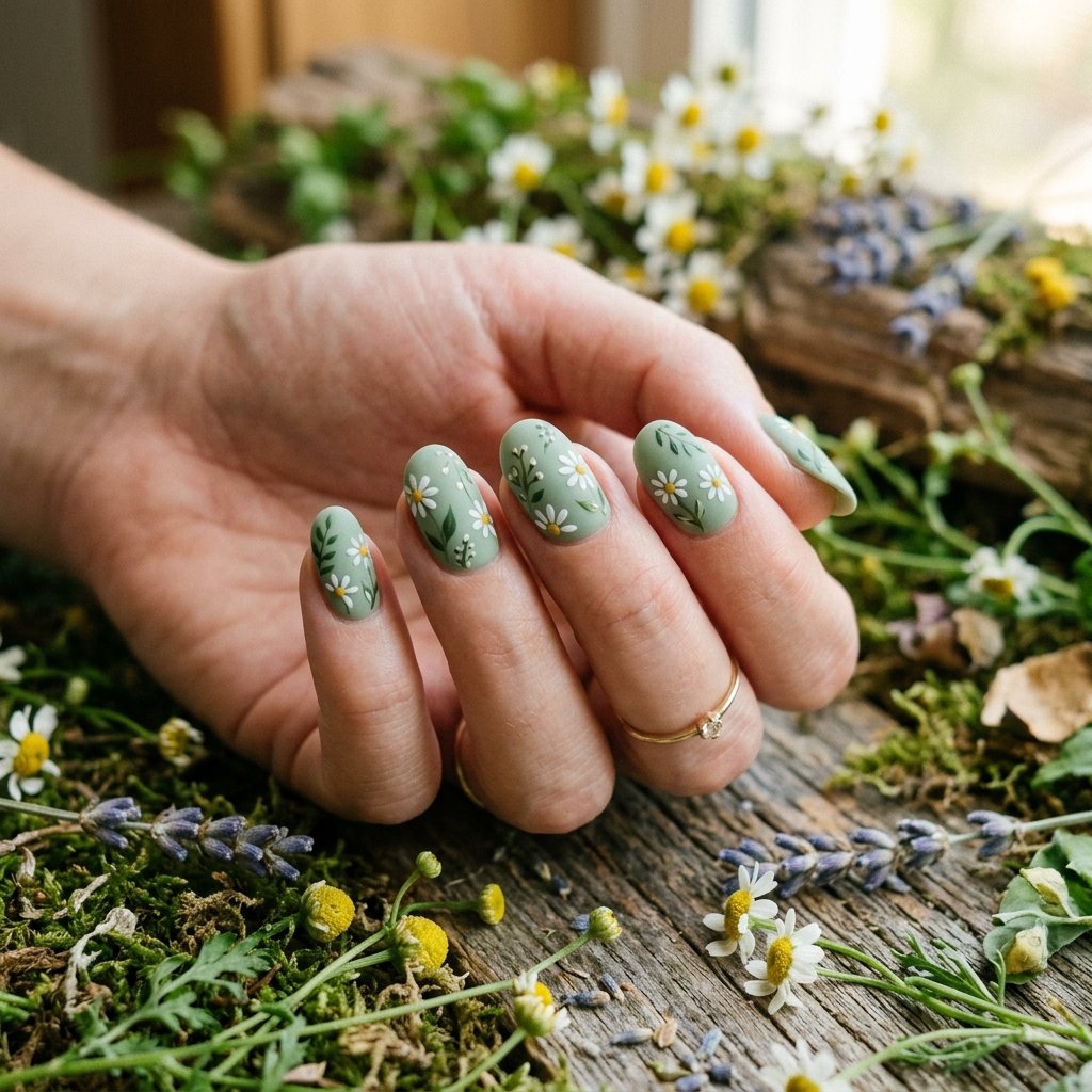 Cottagecore Nails Aesthetic Ideas