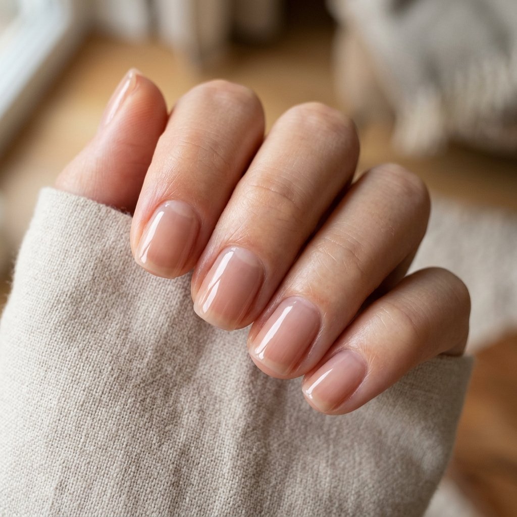 Natural Nail Polish Idea