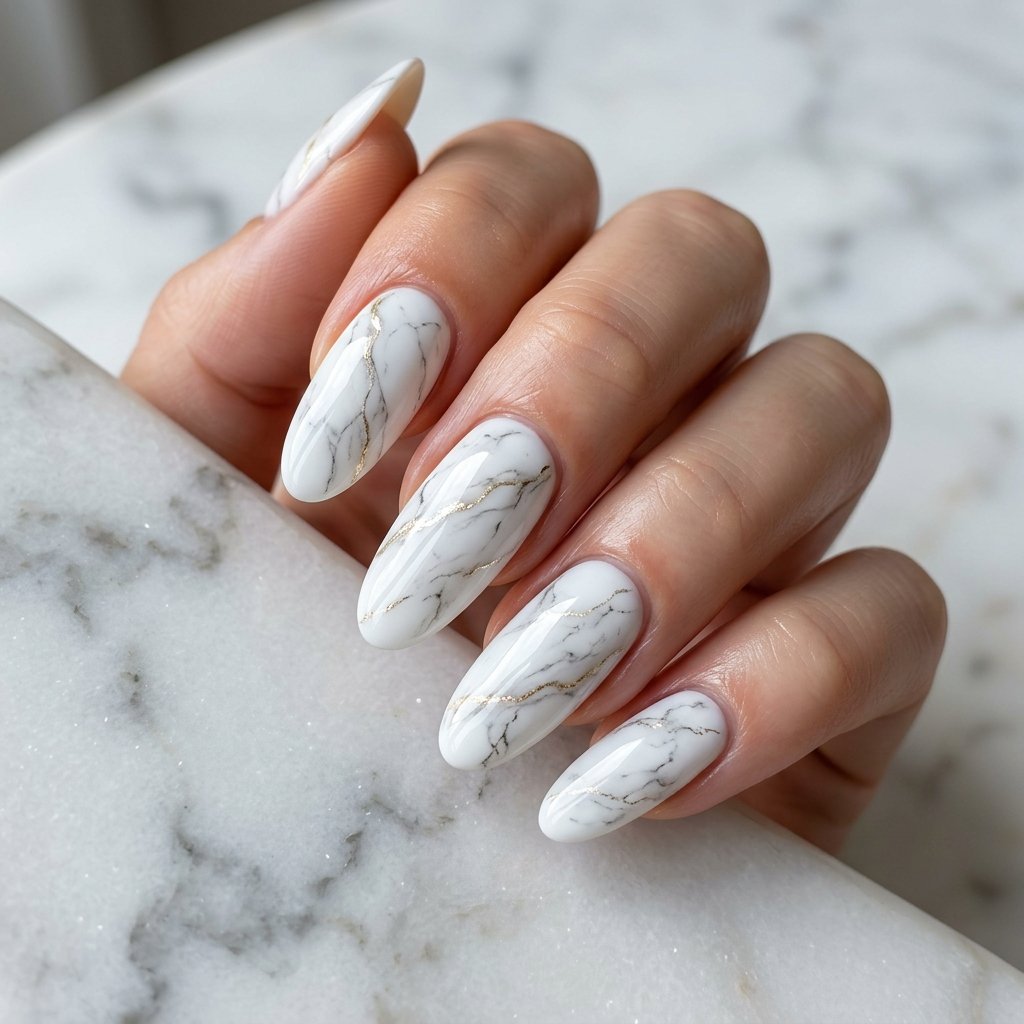 Marble Nails 2026 trends Ideas