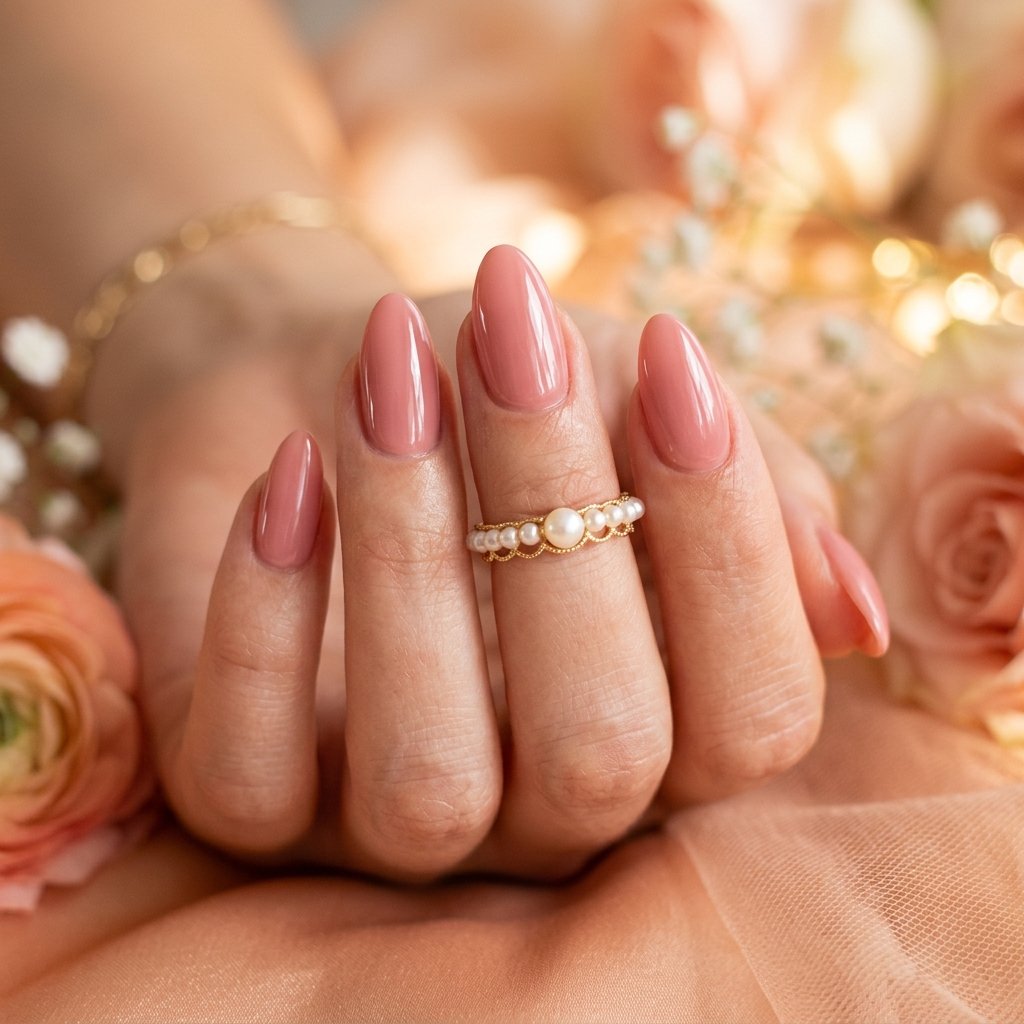 Blush Pink Nails