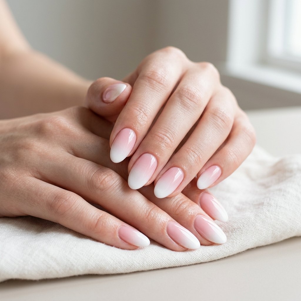 30 Nails Ombre Ideas: Stunning Looks to Inspire Your Next Manicure 3 Pink to White Ombre Nails