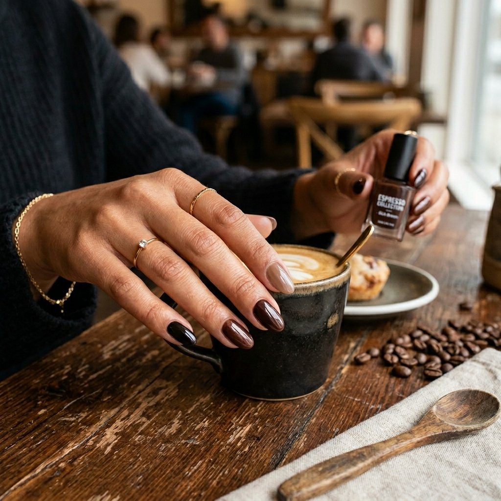Rich Espresso Nail Shades