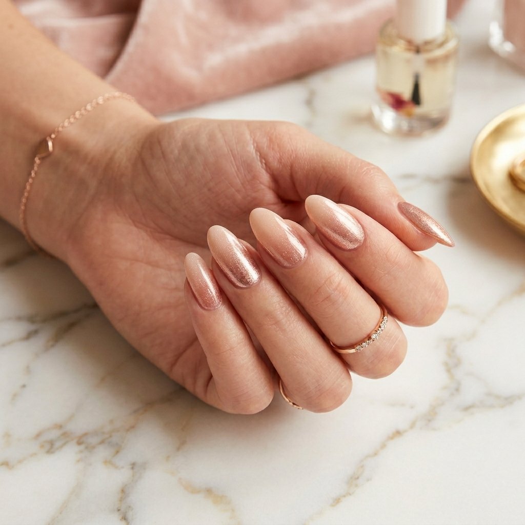 30 Nails Ombre Ideas: Stunning Looks to Inspire Your Next Manicure 14 Rose Gold Ombre Nails