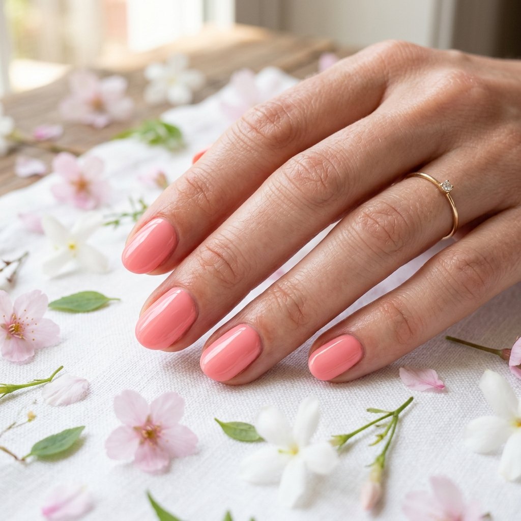 Classy Spring Nails With Short Length