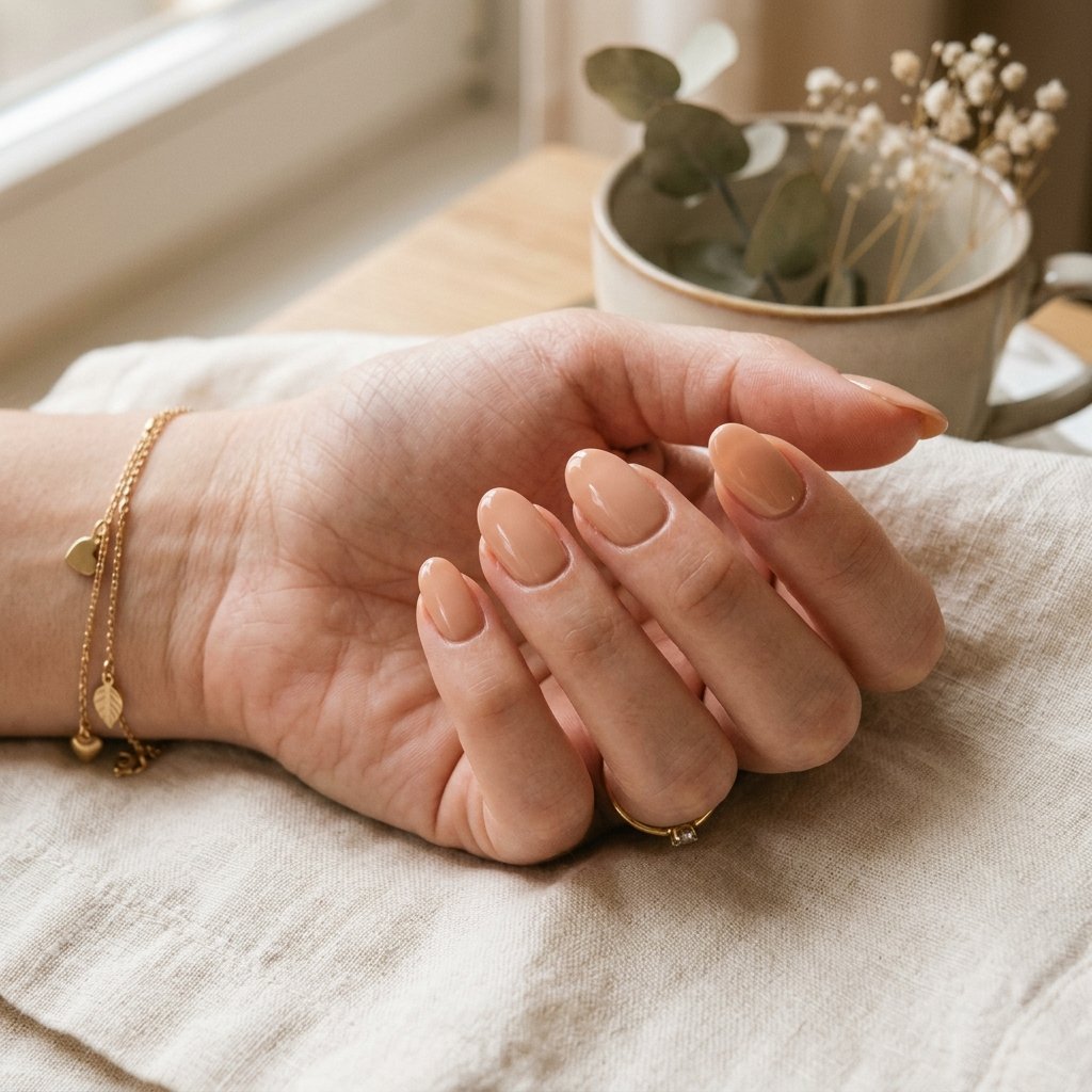 28 Best Nails Short Ideas for Every Style and Occasion 3 Oval Nails Short Ideas