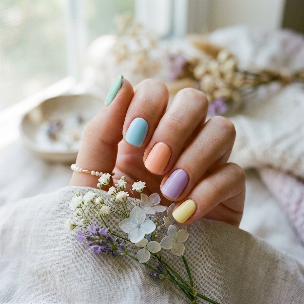 28 Best Nails Short Ideas for Every Style and Occasion 17 Pastel Nails Short Ideas