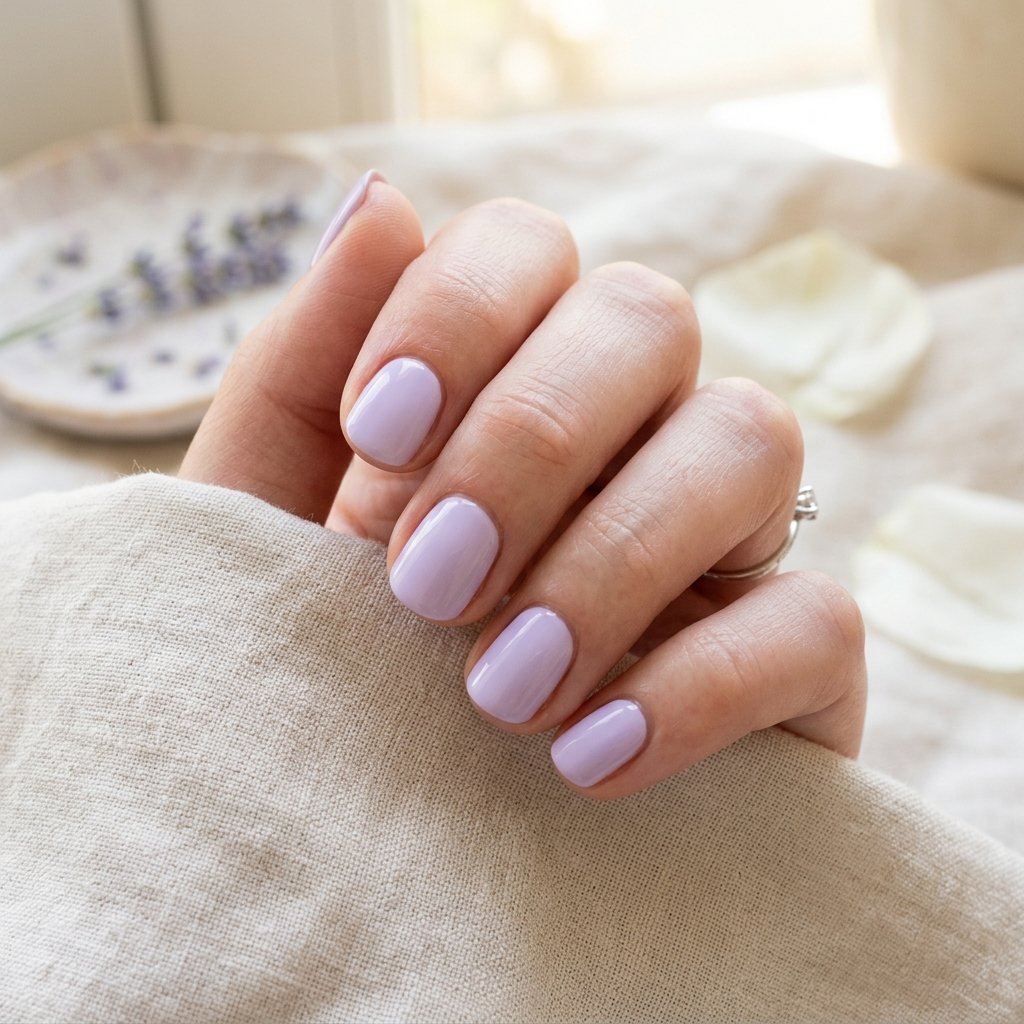 28 Best Nails Short Ideas for Every Style and Occasion 4 Round Nails Short Ideas