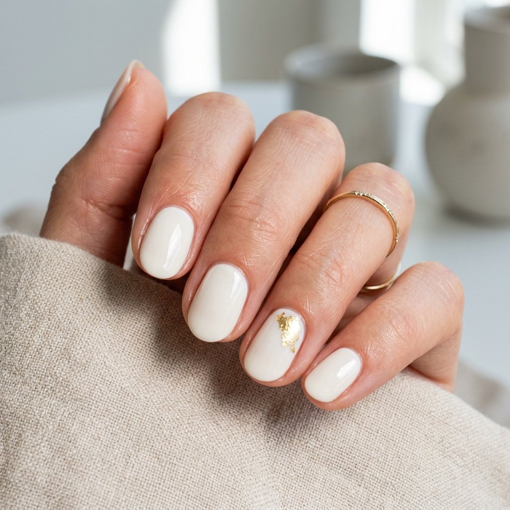 28 Best Nails Short Ideas for Every Style and Occasion 13 White Nails Short Ideas