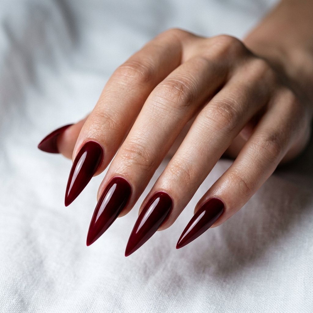Stiletto Nail Shape Ideas