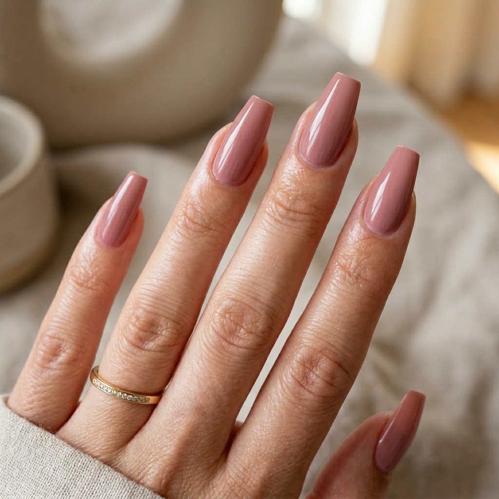 Tapered Square Nail Shape Ideas