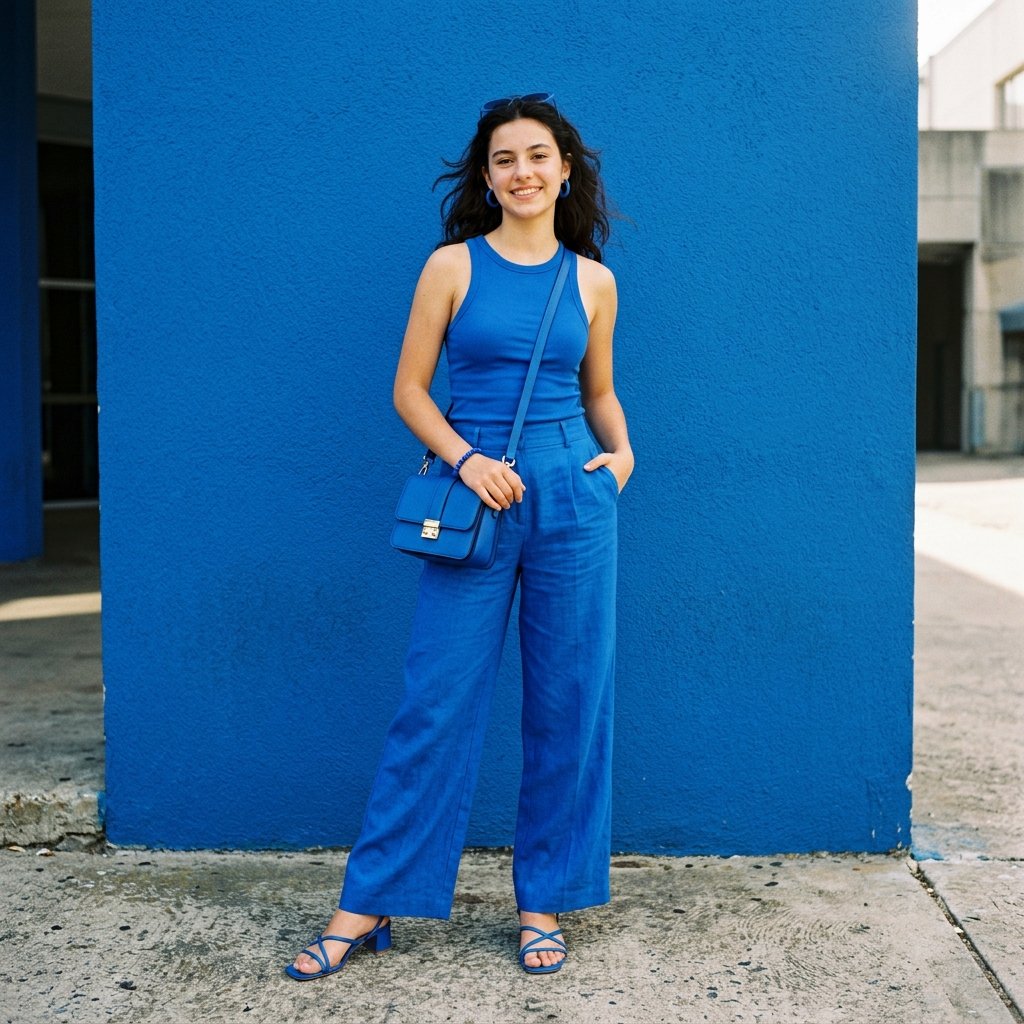 30 Cute Summer Outfits for Teens That Are Trendy, Fun & Easy to Style 28 Monochrome Cute Summer Outfits for Teens