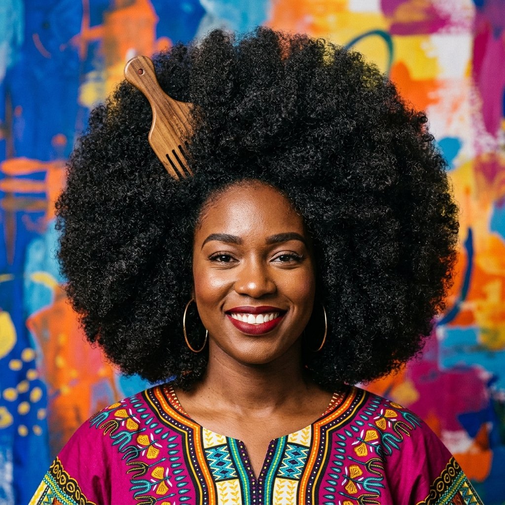 Big Curly Afro Idea