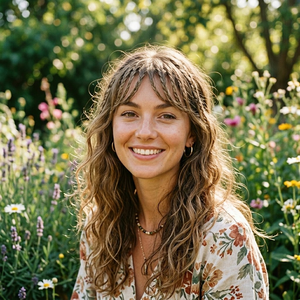 Braided Bangs Idea