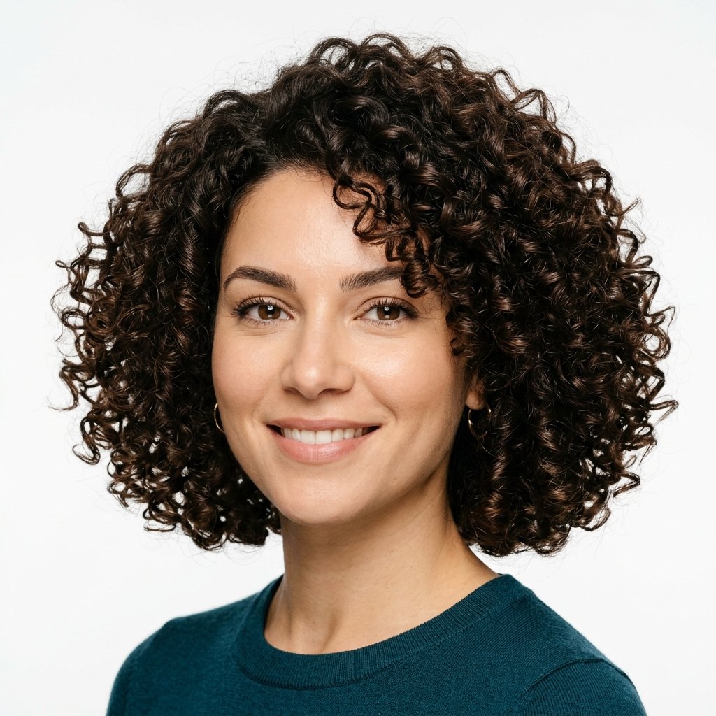 Curly Bob Haircut Idea