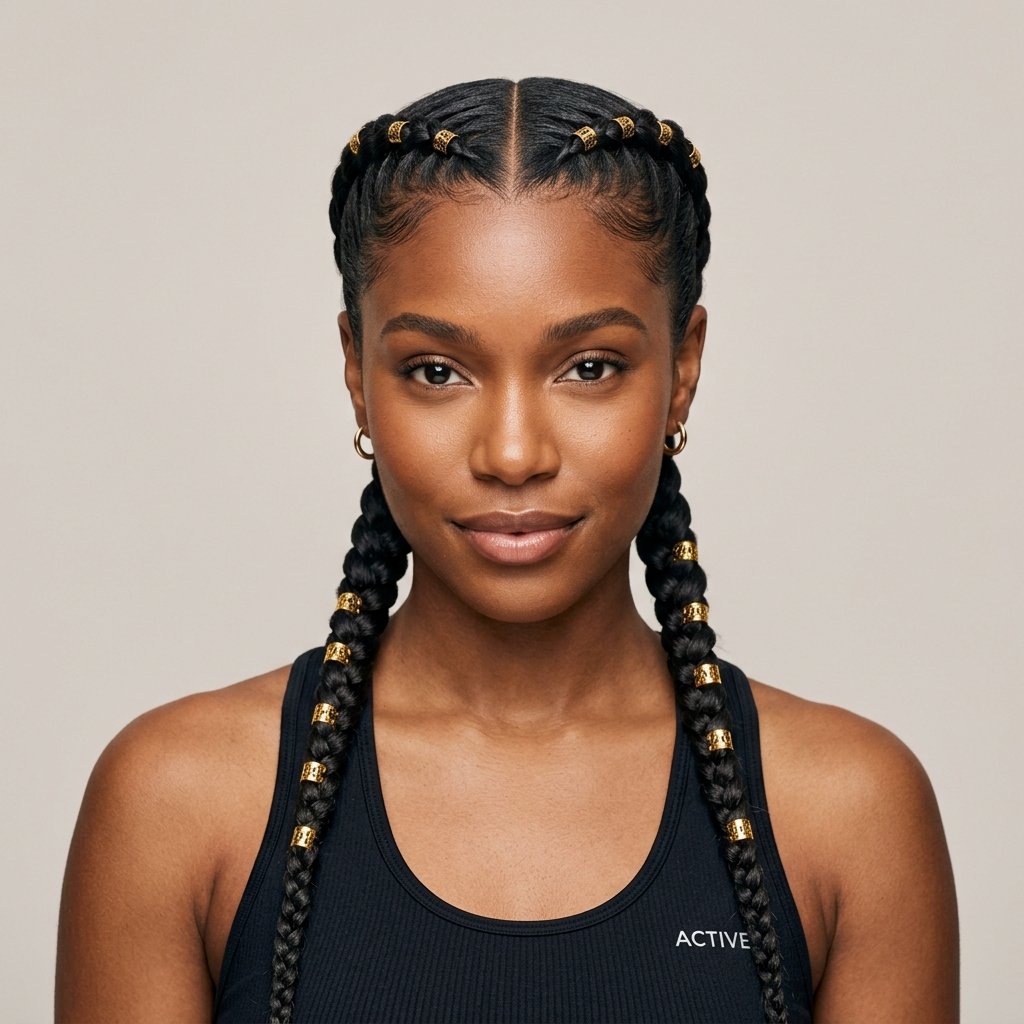 Double Dutch Braids Idea