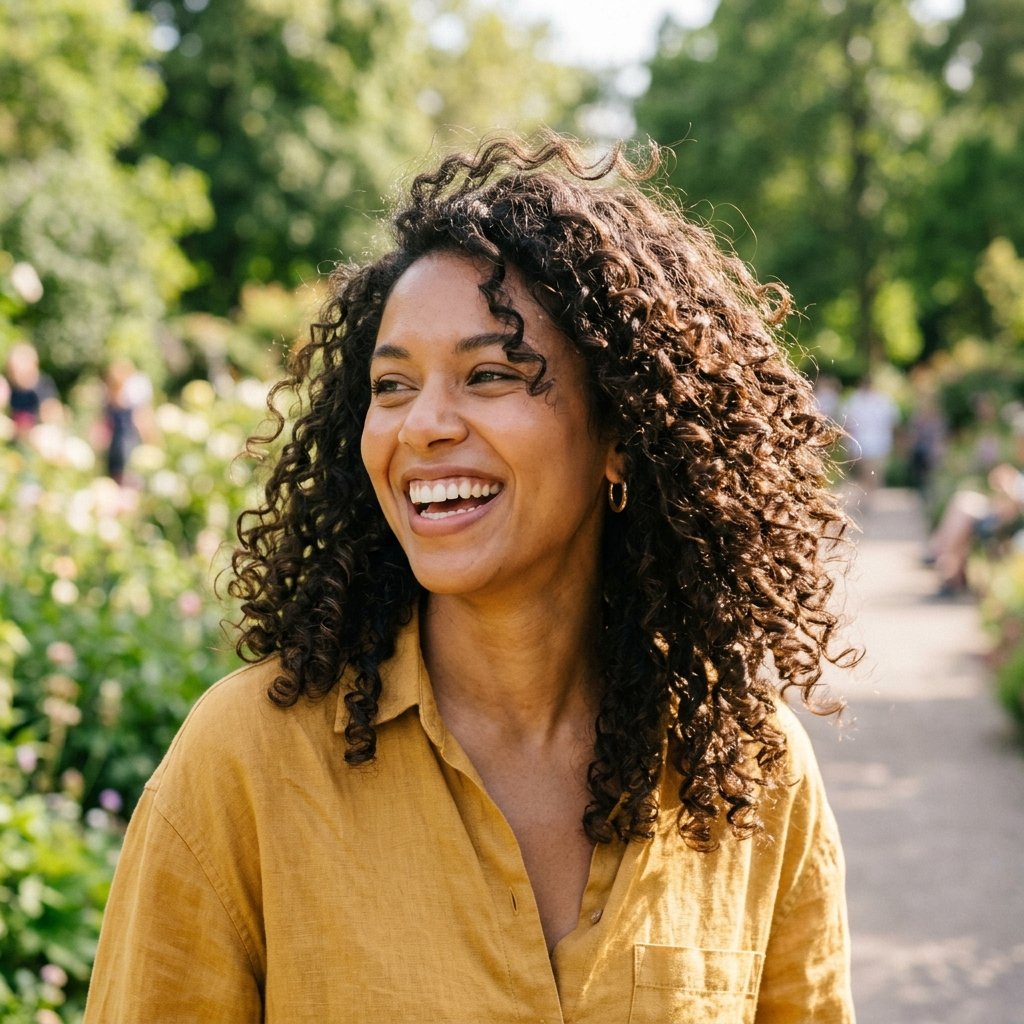 Curly Layered Cut Idea
