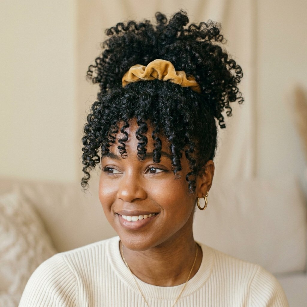 Pineapple Updo Idea