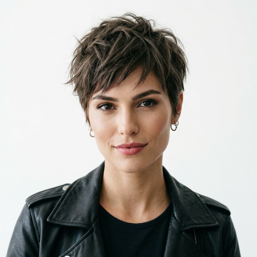 Textured Pixie Idea
