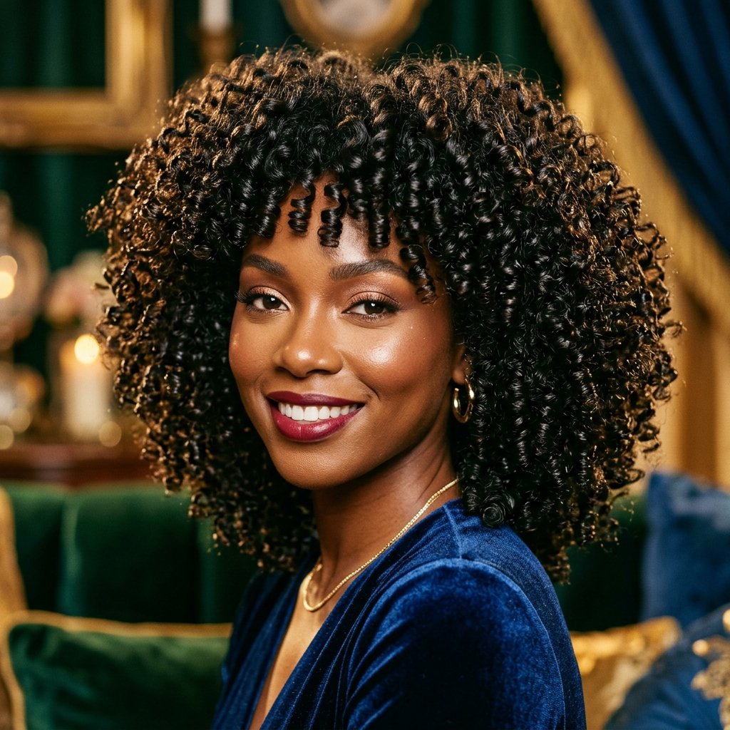 Straw Set Curls Idea