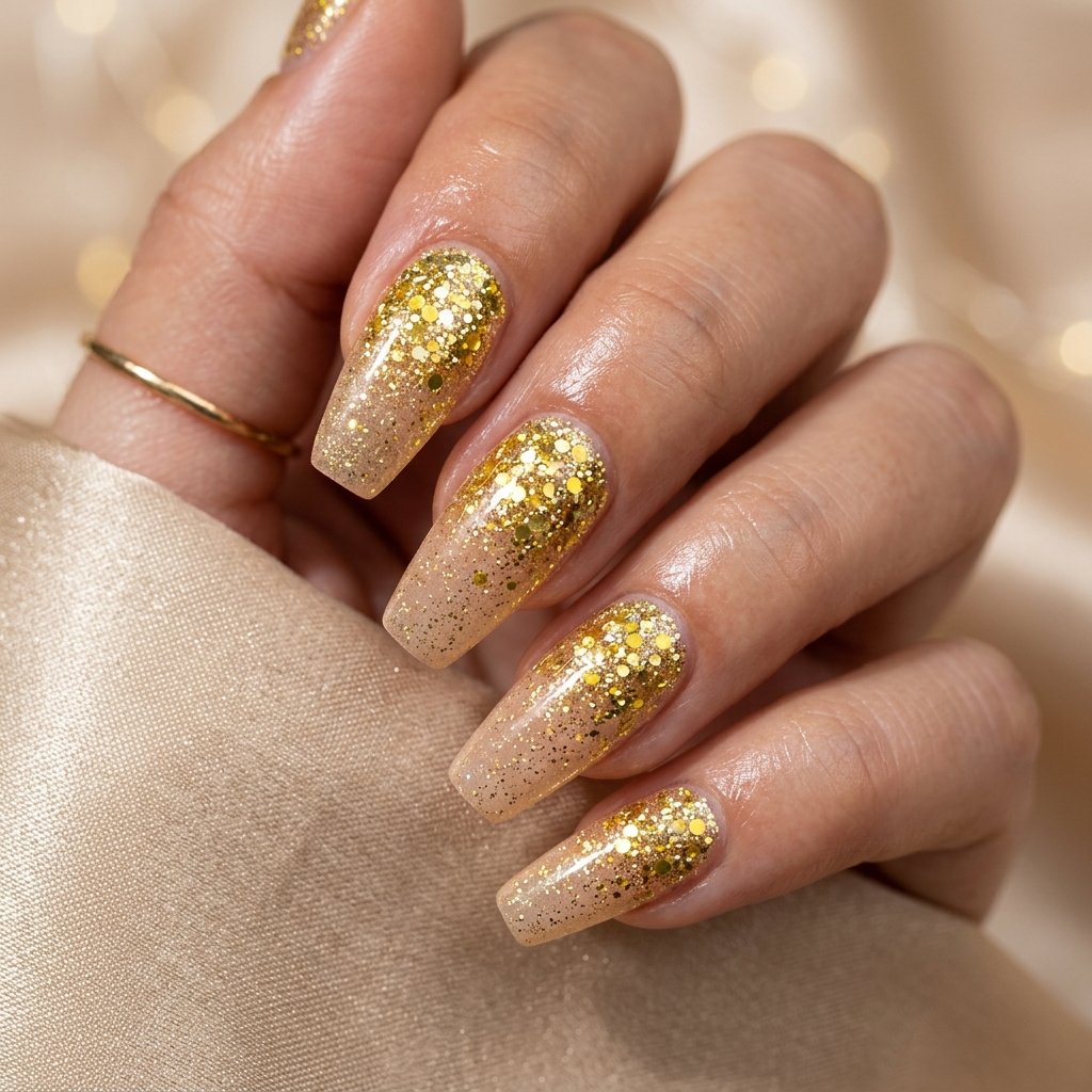30 Nails Yellow Ideas: The Ultimate Guide to Sunshine Inspired Nail Art 15 Yellow Glitter Nail Designs