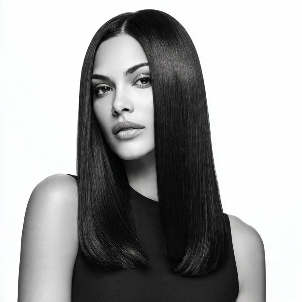 27 Stylish Trendy Haircuts Ideas for a Bold New Look 13 a powerfully polished close up portrait of an impe