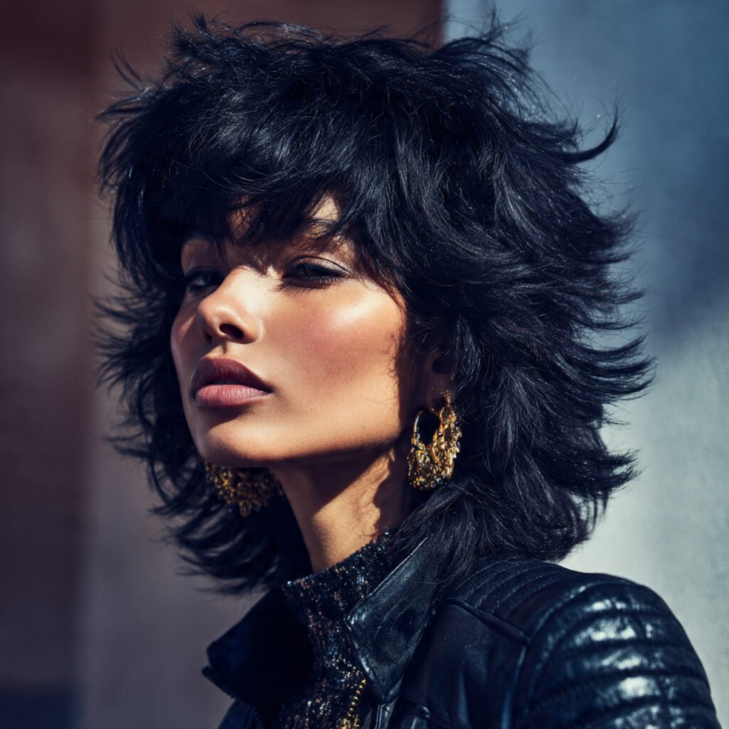 27 Stylish Trendy Haircuts Ideas for a Bold New Look 8 a strikingly fashion forward close up portrait of