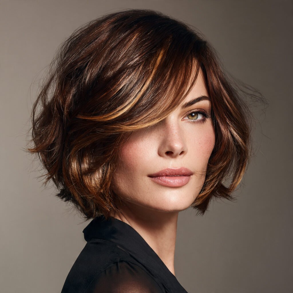 27 Stylish Trendy Haircuts Ideas for a Bold New Look 2 beautifully styled close up portrait of a confiden
