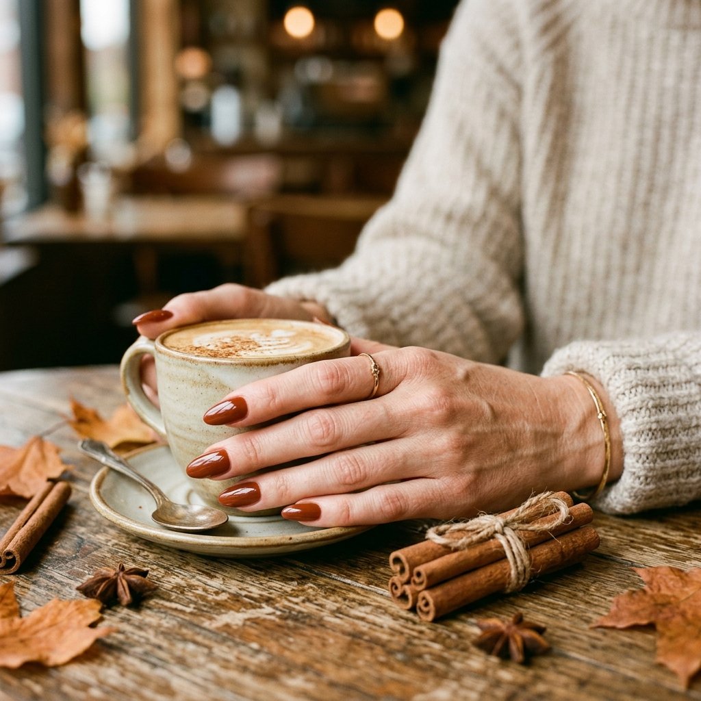 Cinnamon Spice Nail Ideas