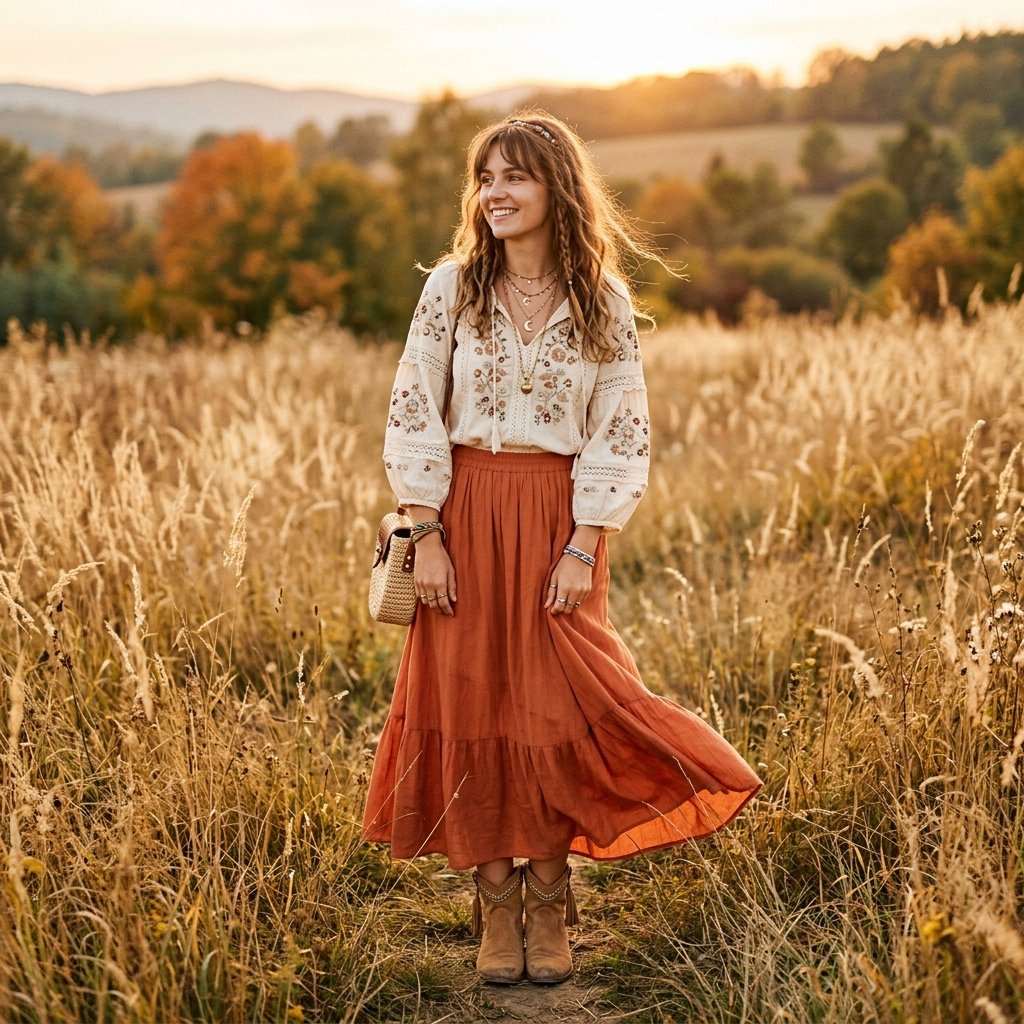 September Boho Outfit Ideas