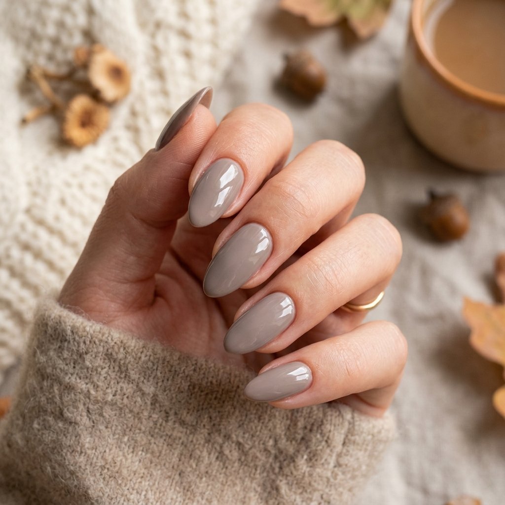 Mushroom Nails Fall 2026