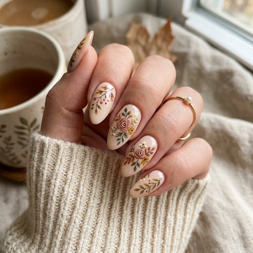 Floral Nail Art September