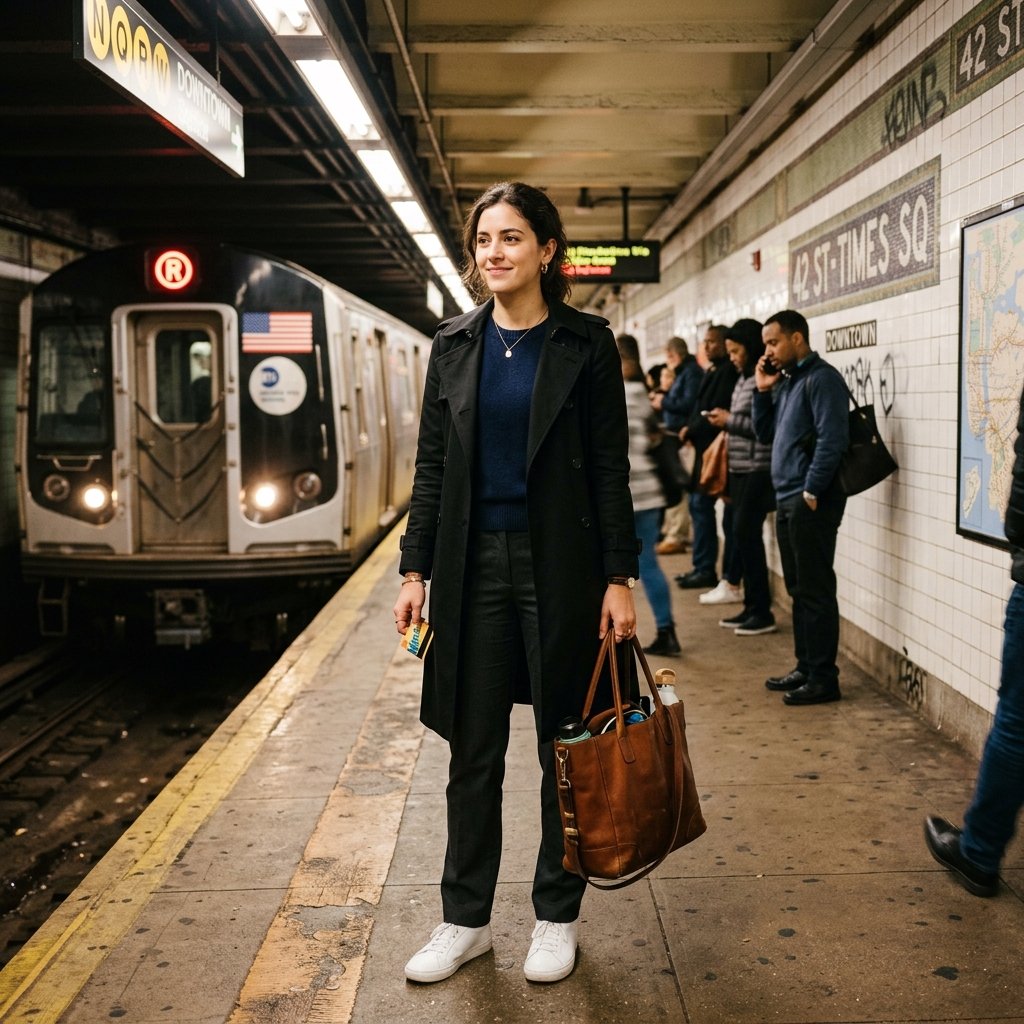 New York Subway Commute Outfits