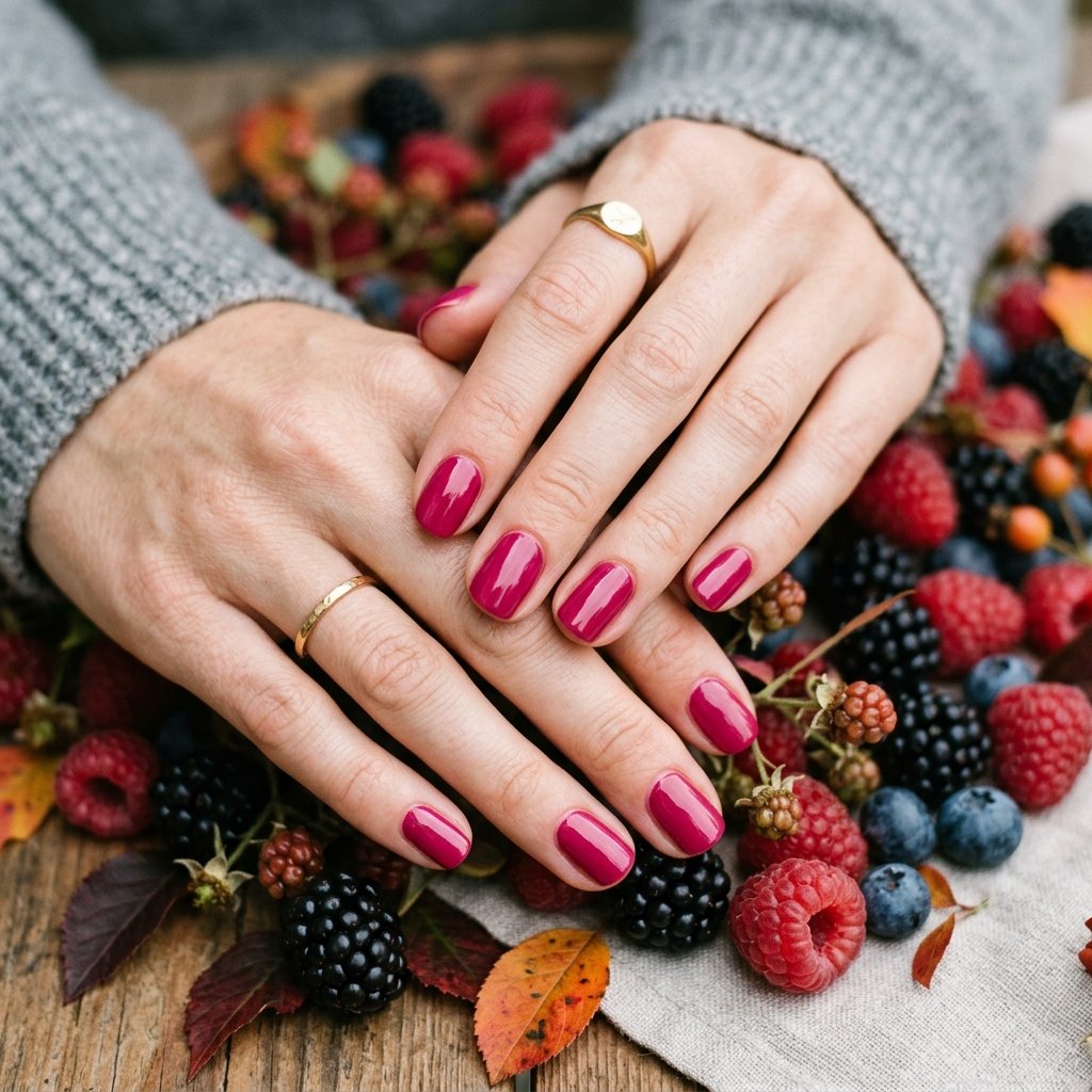 Berry Pink Nail Ideas