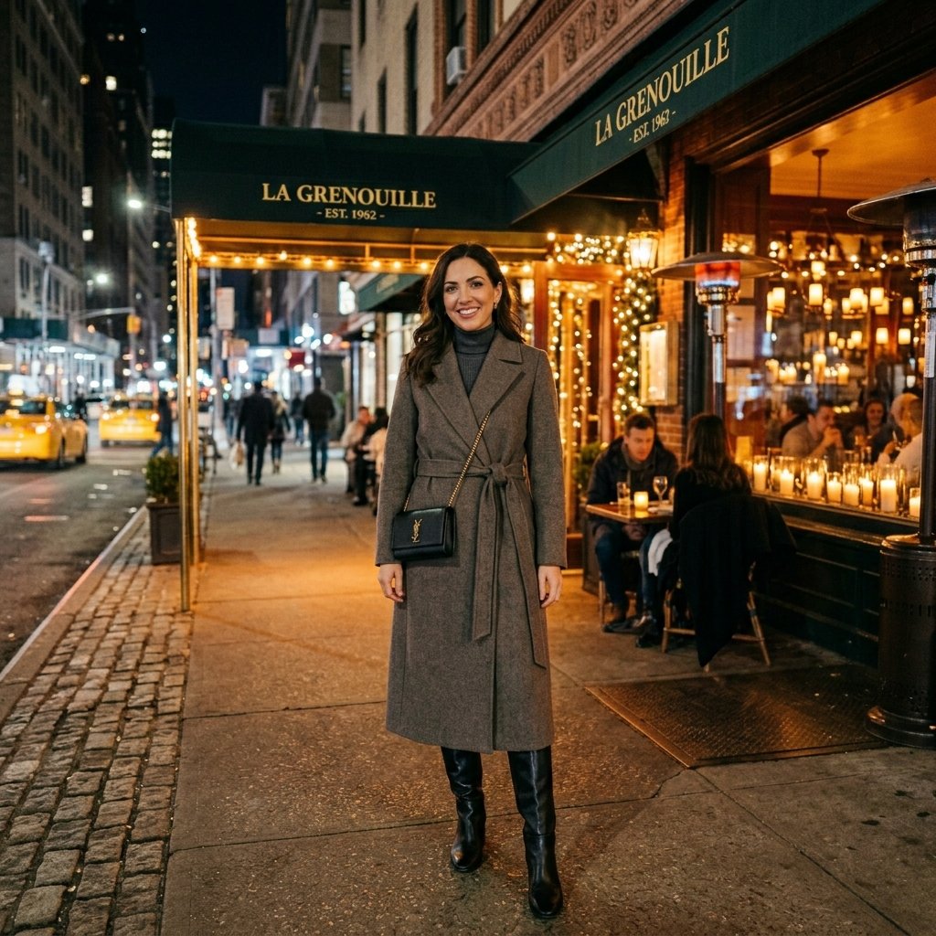Manhattan Date Night Winter Outfit