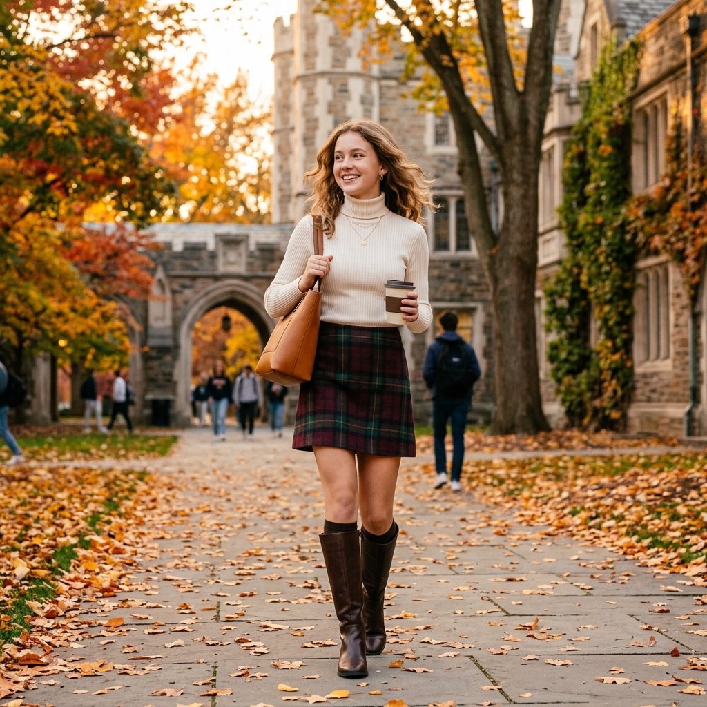 Fall Outfits for School Skirt Ideas