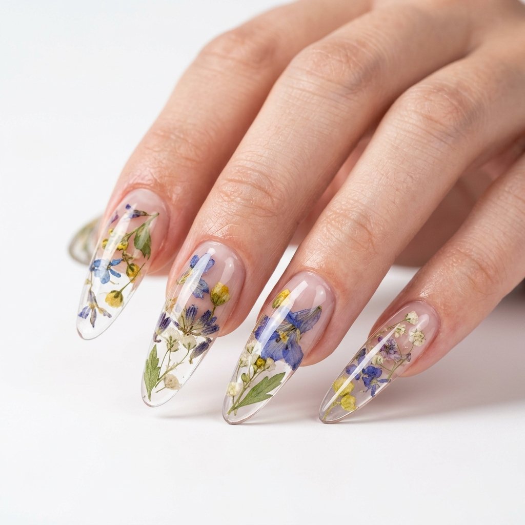 Nails Inspo Almond Acrylic Extension Ideas