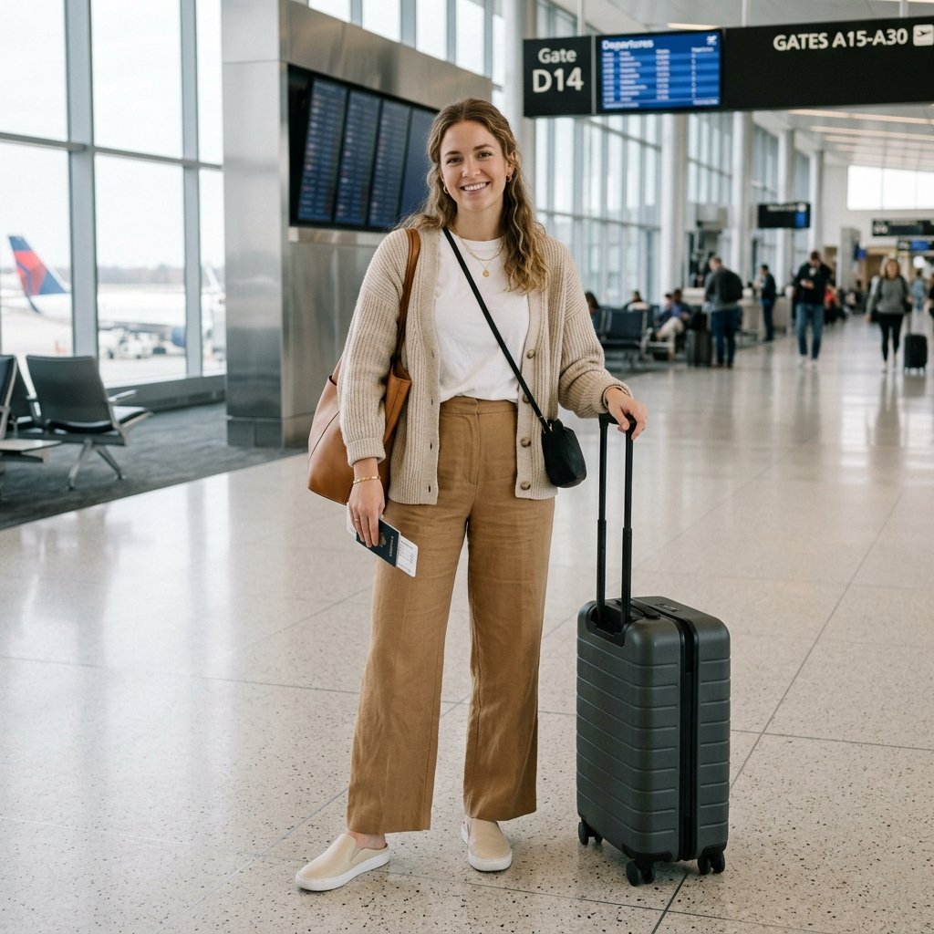 Airport Travel Outfit Ideas