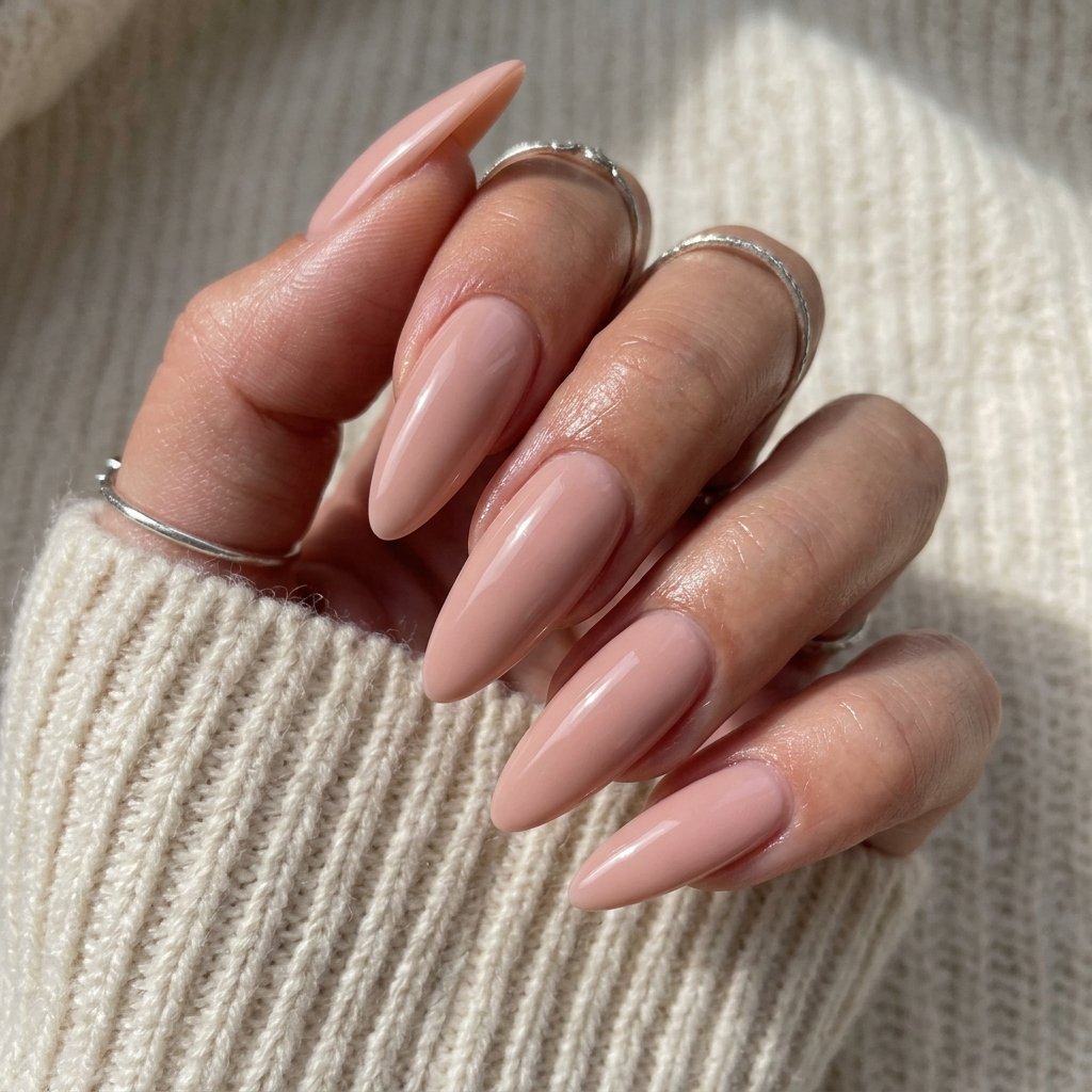 Almond Shaped Nails Long