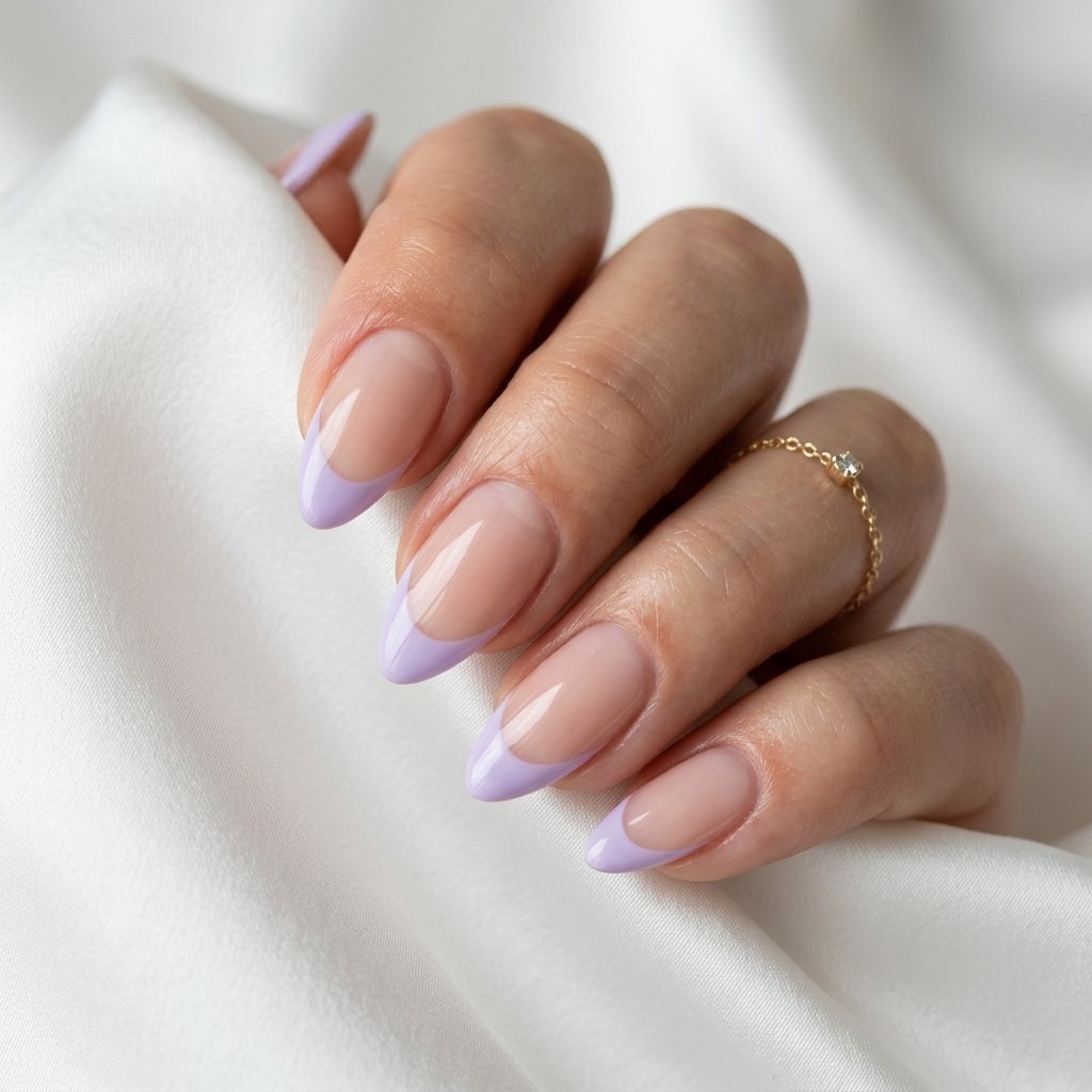 Almond Spring Nails Ideas: 30 Creative Looks to Inspire Your Next Manicure 7 Almond Spring Nails French Tip Ideas