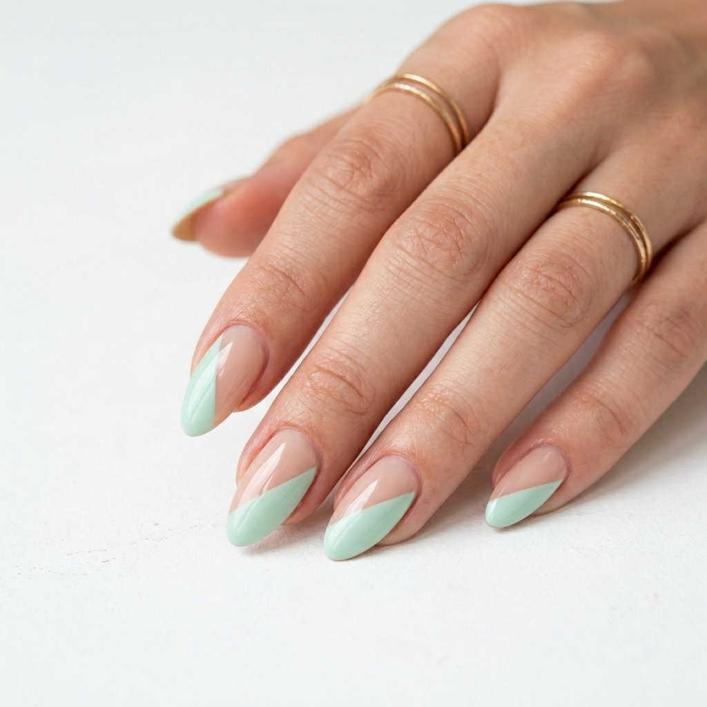 Almond Spring Nails Ideas: 30 Creative Looks to Inspire Your Next Manicure 26 Almond Spring Nail Color Block Ideas