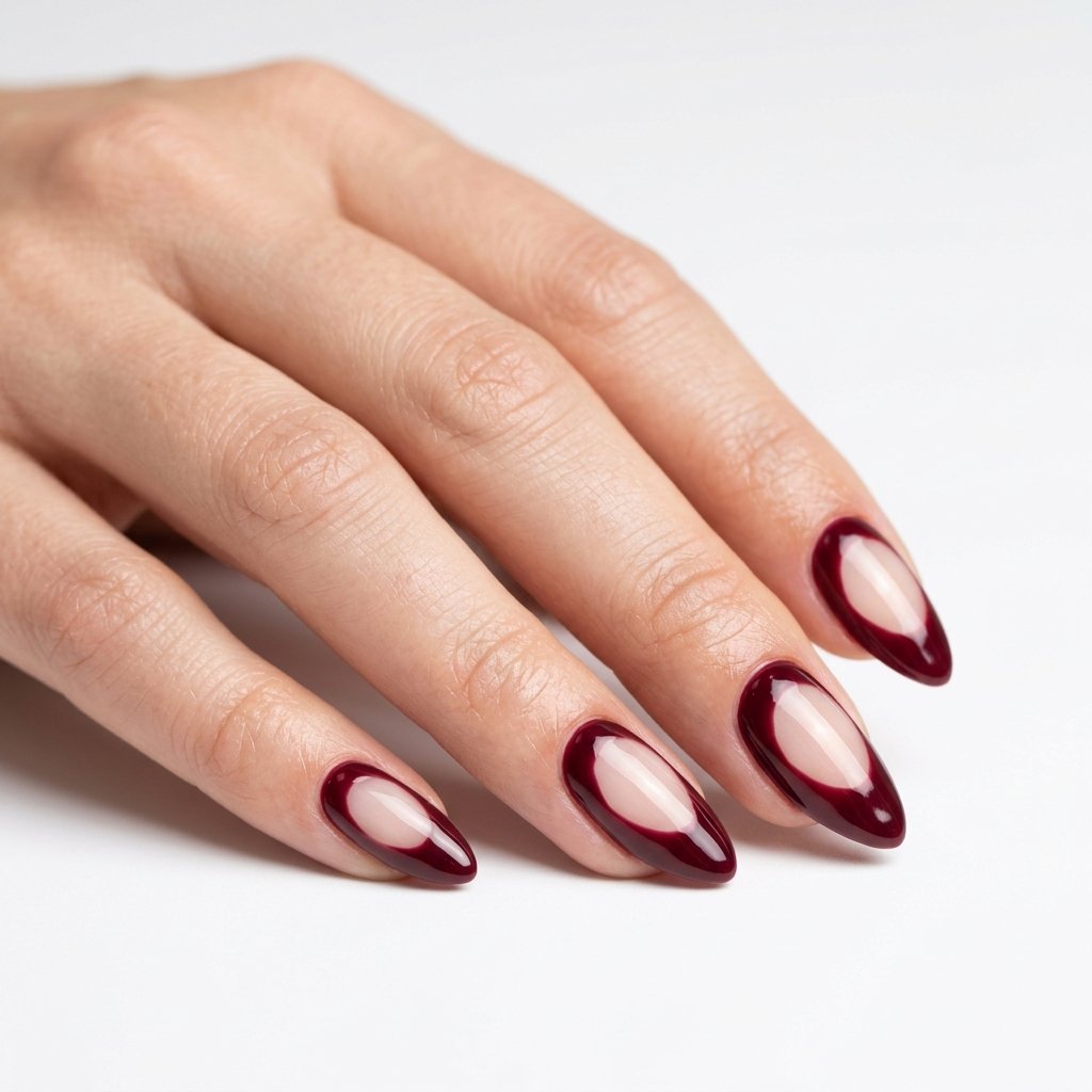Nails Inspo Almond Negative Space Ideas