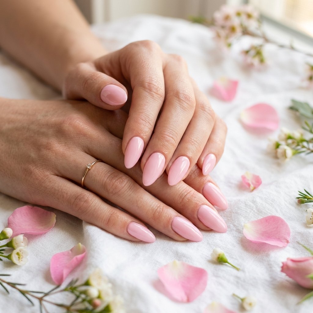 Almond Spring Nails Ideas: 30 Creative Looks to Inspire Your Next Manicure 2 Almond Spring Nails Pastel Pink Ideas